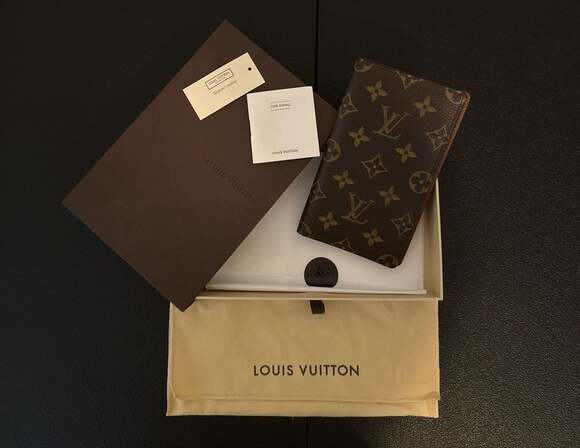Louis Vuitton Handbags - Louis Vuitton Monogram Canvas Long Wallet Checkbook Cover